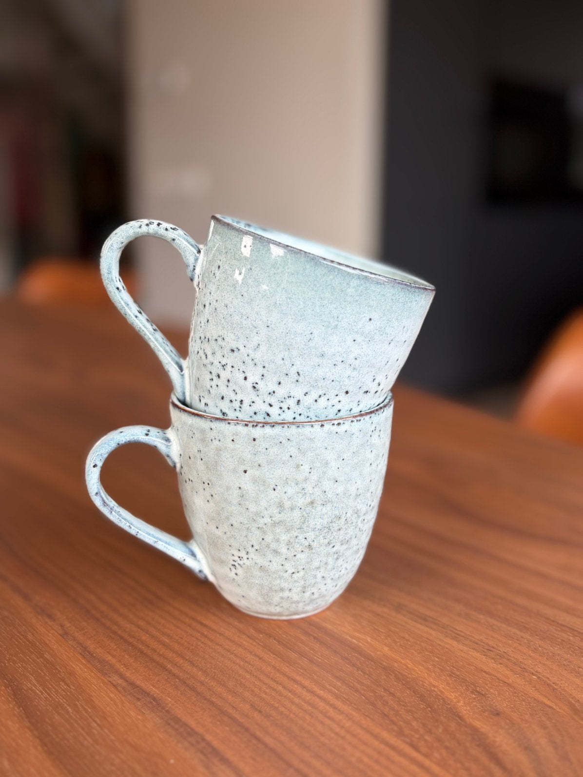 House Doctor rustic mokken grijs/blauw, Huis en Inrichting, Keuken | Servies, Ophalen of Verzenden, Zo goed als nieuw, Overige stijlen