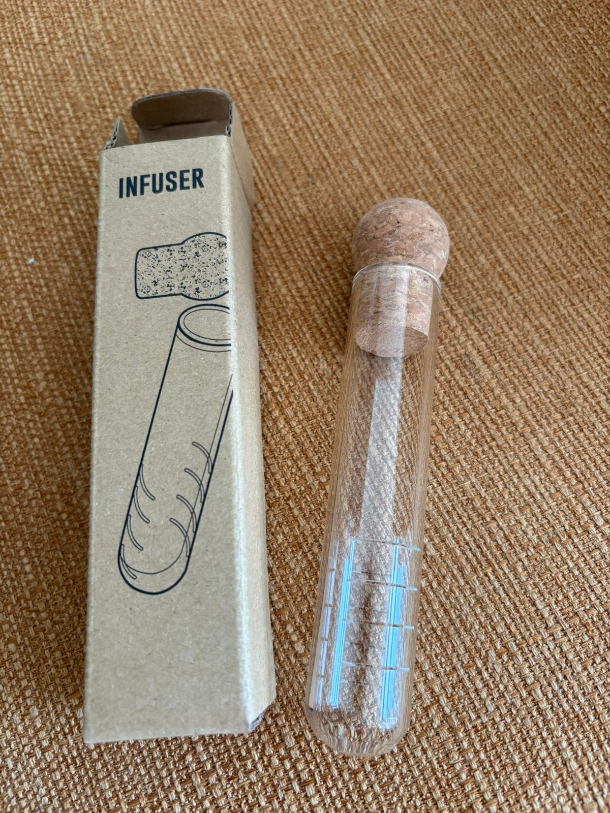 Thee infuser van glas, Huis en Inrichting, Ophalen of Verzenden, Nieuw