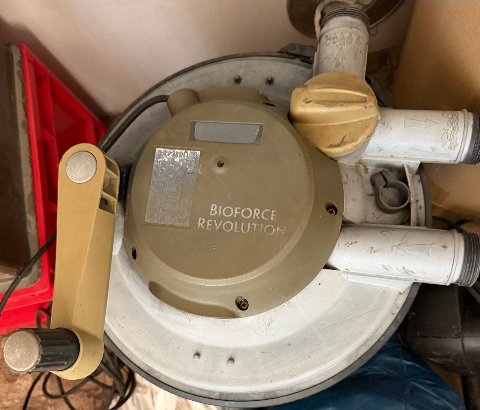 Hozelock Bioforce Revolution vijverpomp met drukfilter, Ophalen, Gebruikt, Vijverpomp