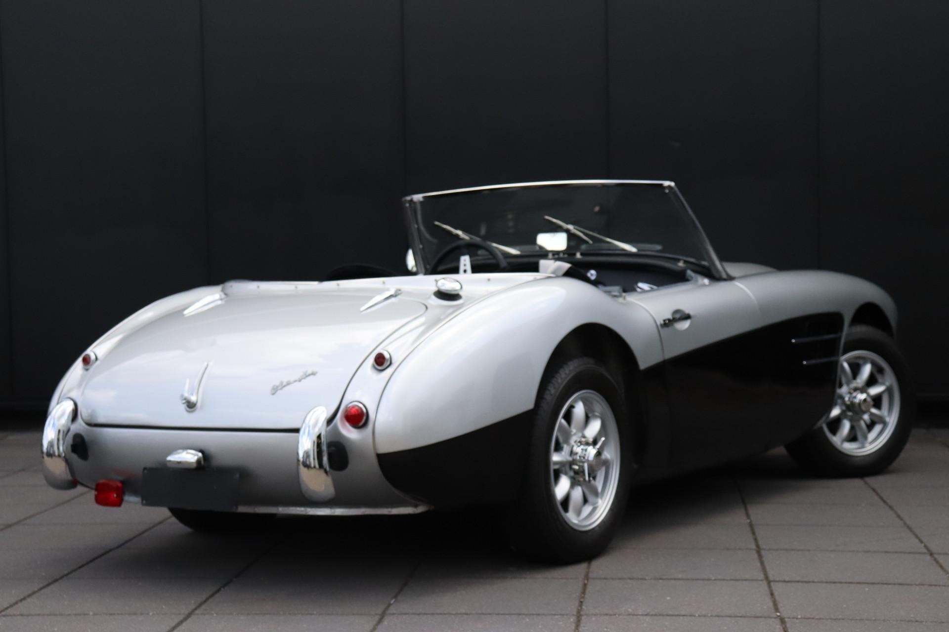 Austin Healey Austin 3000 KMII, Auto's, Oldtimers, Metallic lak, Zwart, Cabriolet, Origineel Nederlands