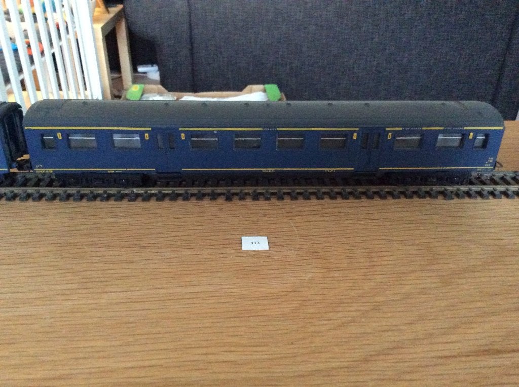Lima blauw NS 1e klas rijtuig NS A 4533 - vintage modelspoor, Hobby en Vrije tijd, Gebruikt, Gelijkstroom, Wagon, Ophalen of Verzenden
