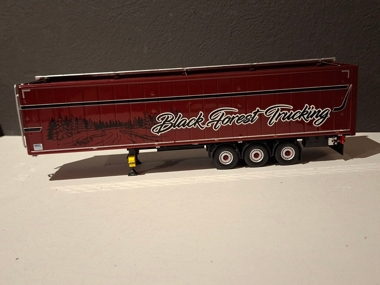 Tekno Black forest, Hobby en Vrije tijd, Modelauto's | 1:50, Ophalen of Verzenden, Gebruikt, Bus of Vrachtwagen, Tekno