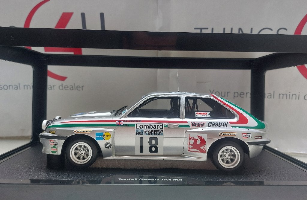 Ottomobile 1:18 Vauxhall Chevette Rallye 2300 HSR RAC 1980, Ophalen of Verzenden, Nieuw, Auto, Overige merken
