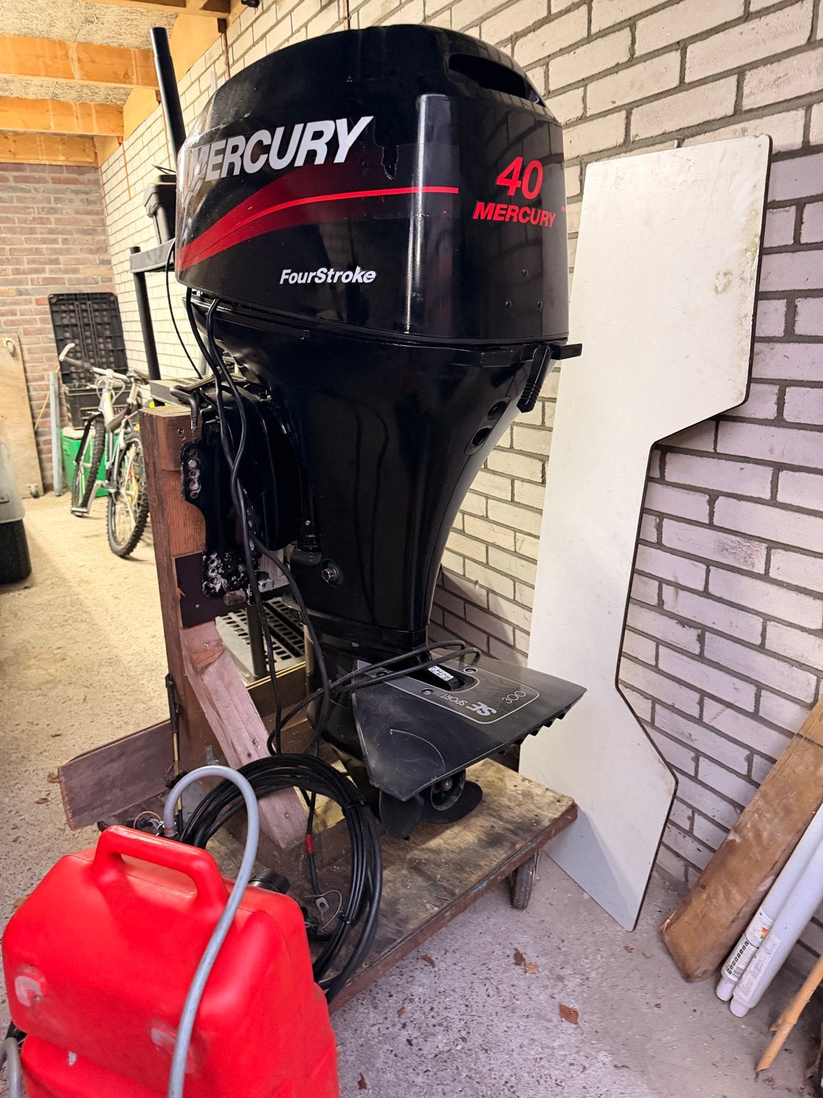 Mercury 40 PK FourStroke Buitenboordmotor, Watersport en Boten, Ophalen, Gebruikt, Mercury, Viertaktmotor