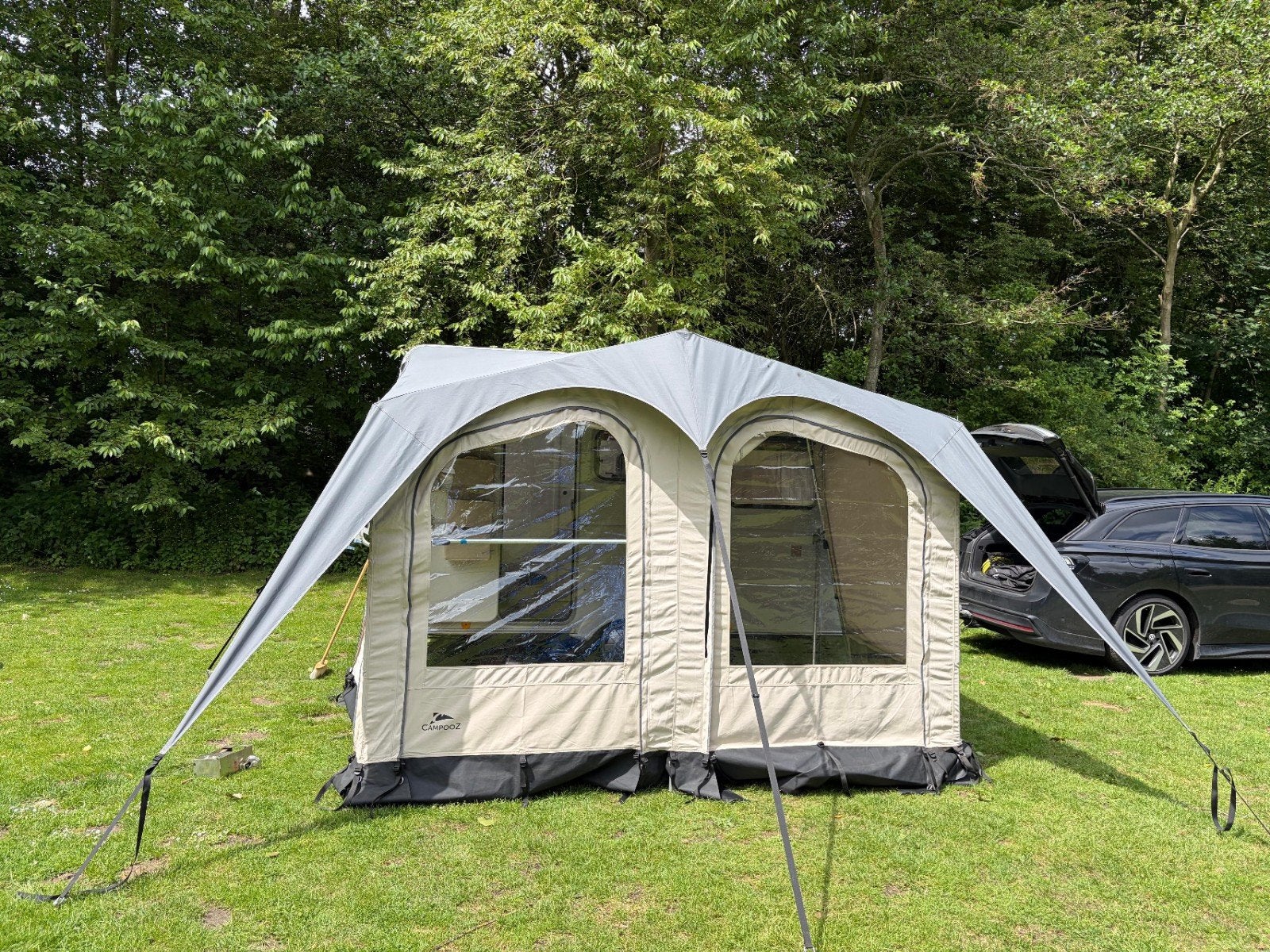 Campooz voortent + luifel 300, Ophalen of Verzenden, Zo goed als nieuw