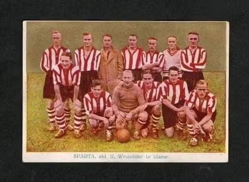 Voetbalplaatje Sparta Rotterdam Jaren 20/30., Verzamelen, Ophalen of Verzenden, Zo goed als nieuw