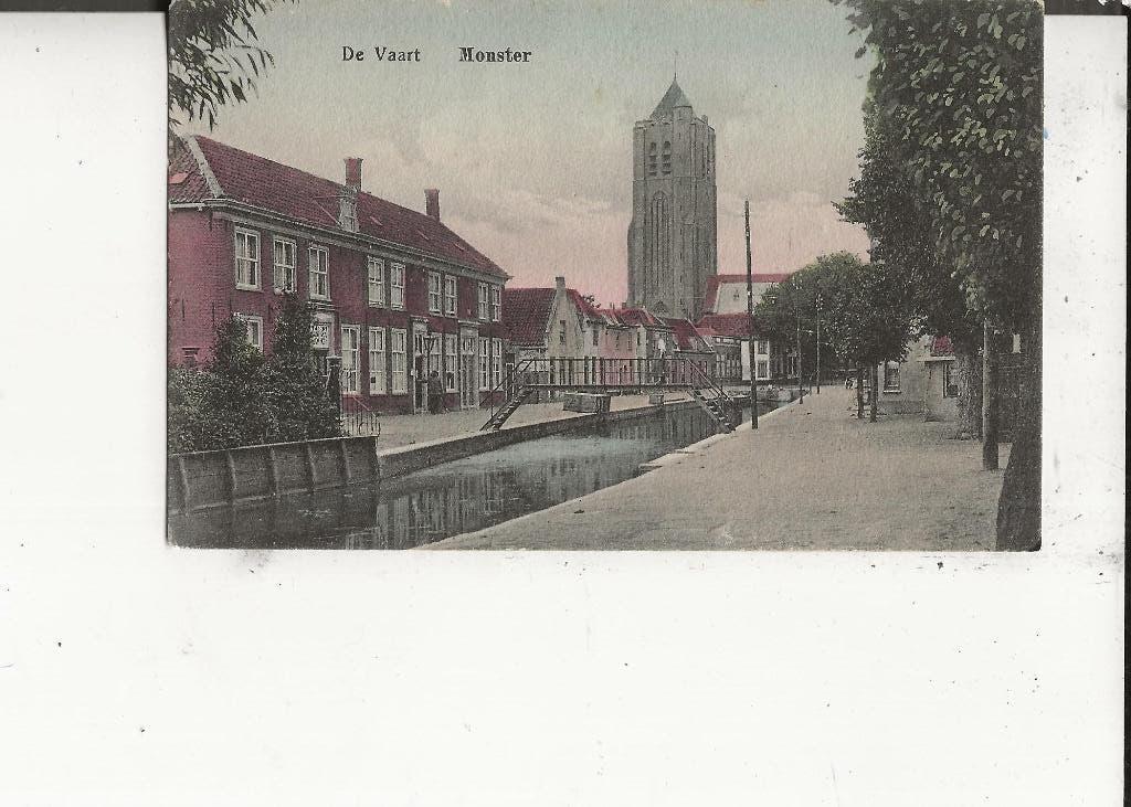 Monster De Vaart met Kerk en Kwakel C Boddeus, Ophalen of Verzenden, Voor 1920, Ongelopen, Zuid-Holland