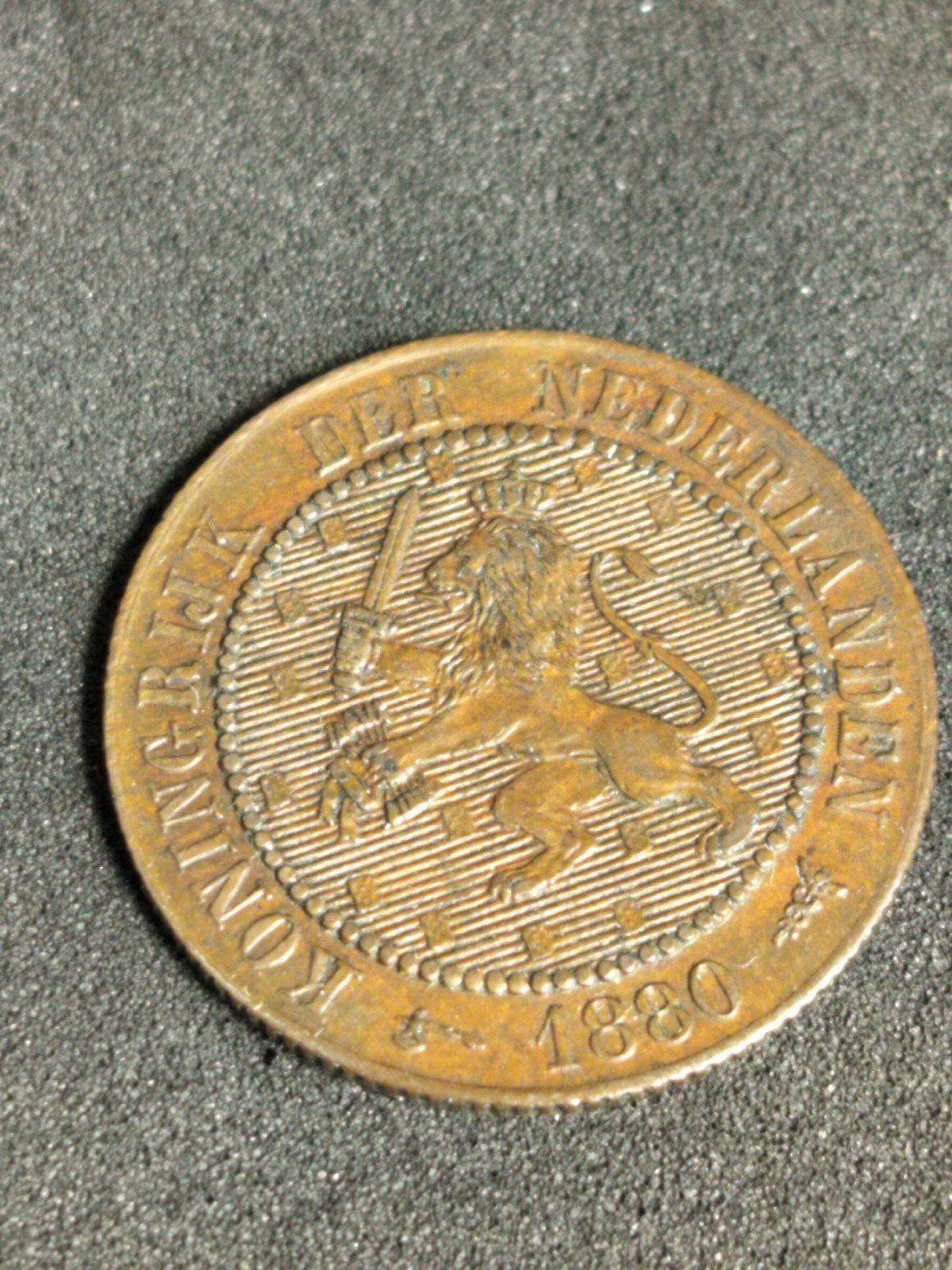 2 1/2 cent 1880 Willem 3 prachtig, Ophalen of Verzenden, Koning Willem III, 1 cent