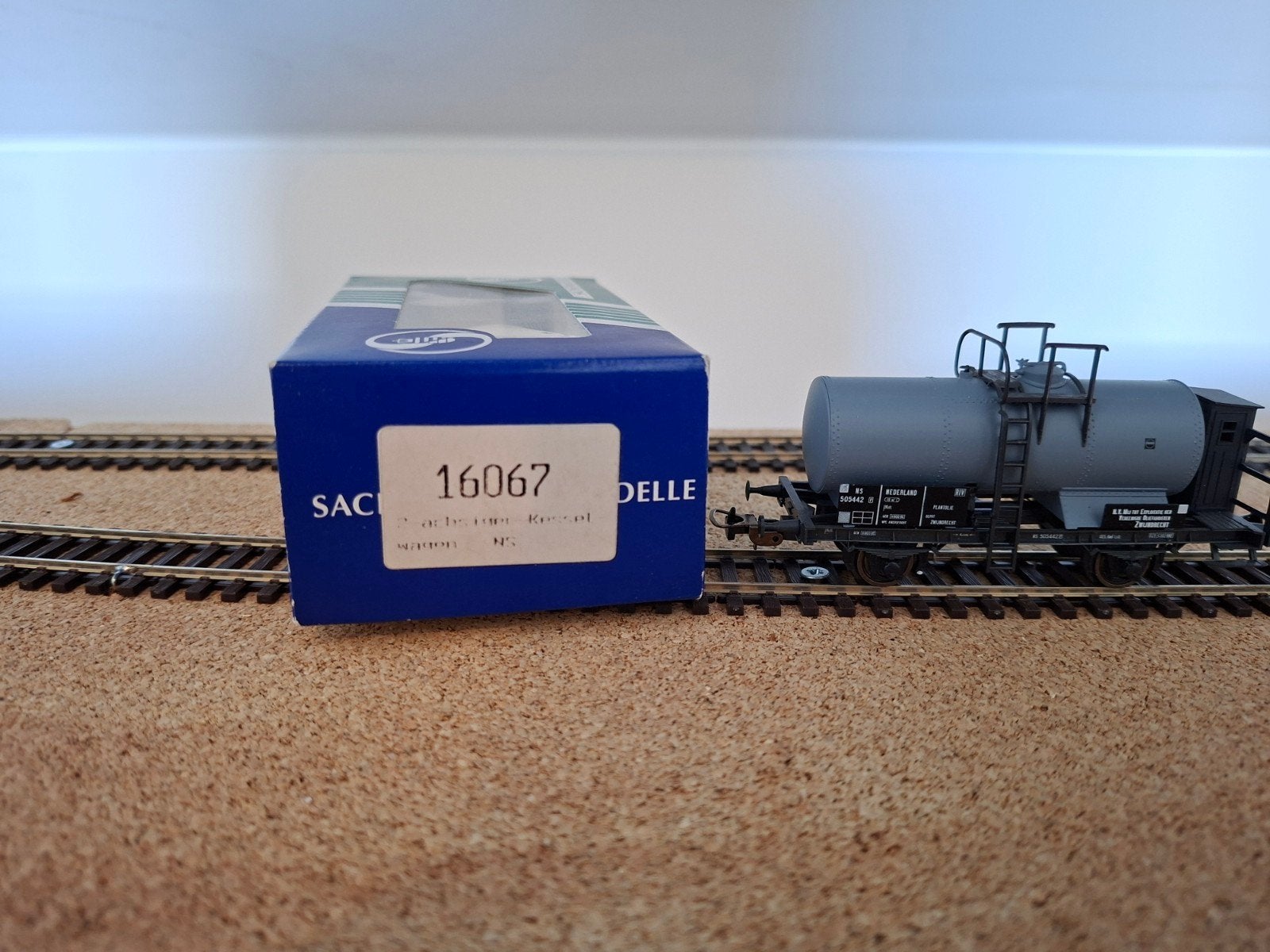 Sachsenmodelle 16067 NS Ketelwagen, Hobby en Vrije tijd, Modeltreinen | H0, Overige merken, Gelijkstroom, Wagon, Ophalen of Verzenden