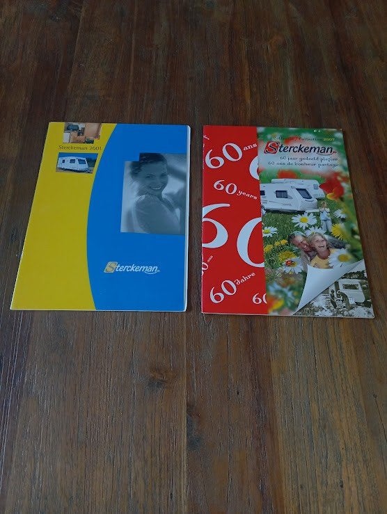 Sterckeman Caravans 2001 + Prijslijst 16 pag. / 2007 20 pag, Verzenden, Zo goed als nieuw
