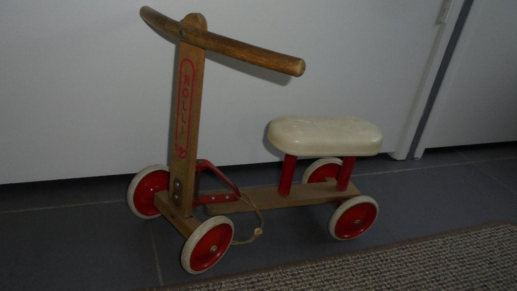 houten loopfietsje, Antiek en Kunst, Ophalen