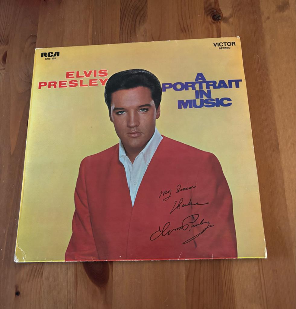 Elvis Presley - A Portrait In Music LP (RCA Victor), Complilatie, Ophalen of Verzenden, Gebruikt, 12 inch