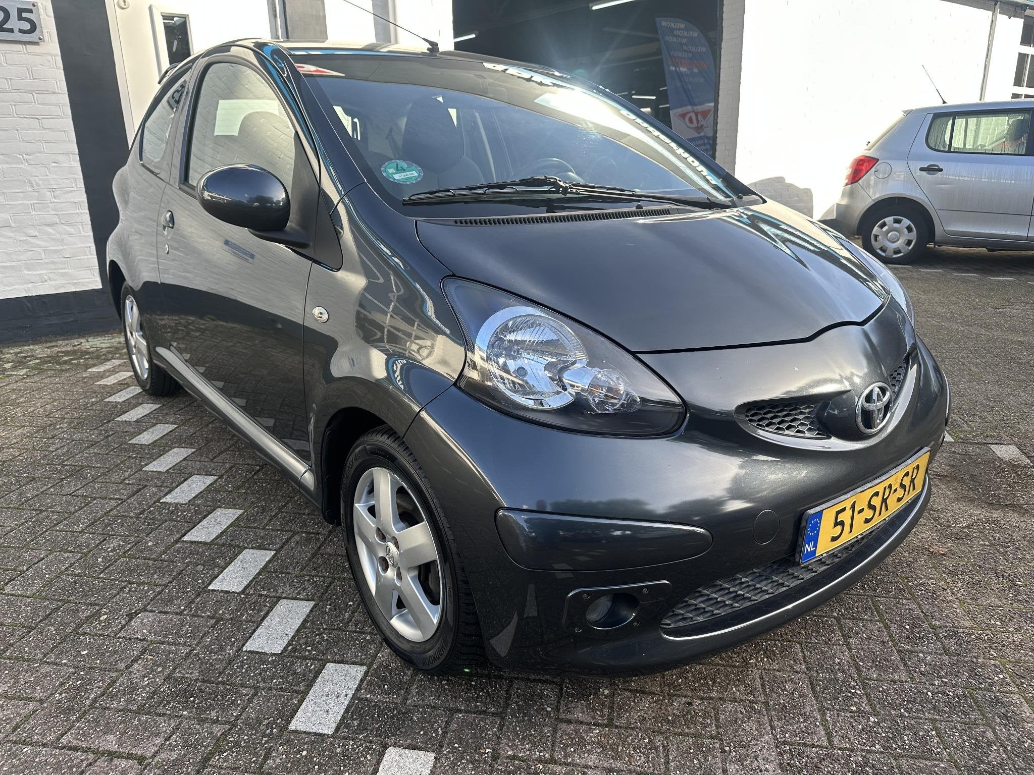 Toyota Aygo 1.0-12V Sport /Airco/Lm velgen/All season banden, Auto's, Voorwielaandrijving, Stof, Gebruikt, 4 stoelen