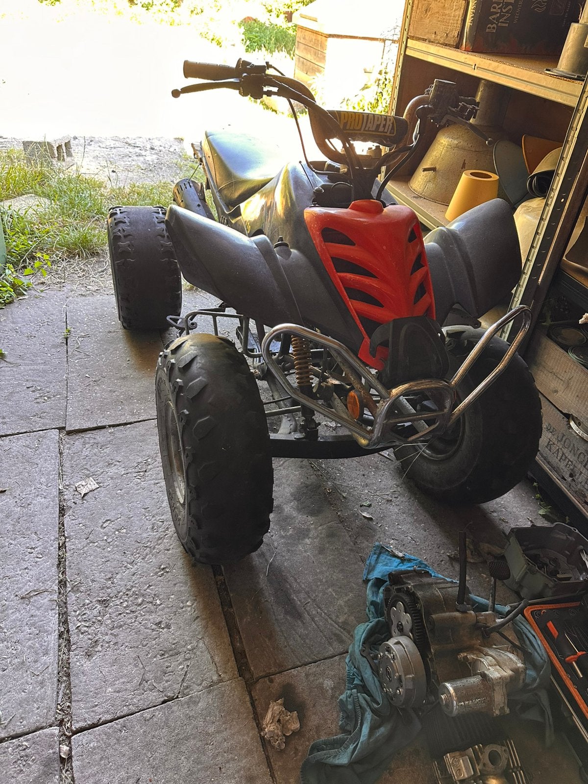 Quad 110cc 4t, Ophalen, Zo goed als nieuw, Kart