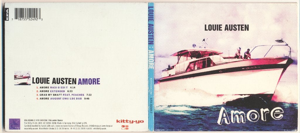 Louie Austen : Amore + Only Tonight, Cd's en Dvd's, Cd's | Pop, Zo goed als nieuw, Single, Ophalen of Verzenden