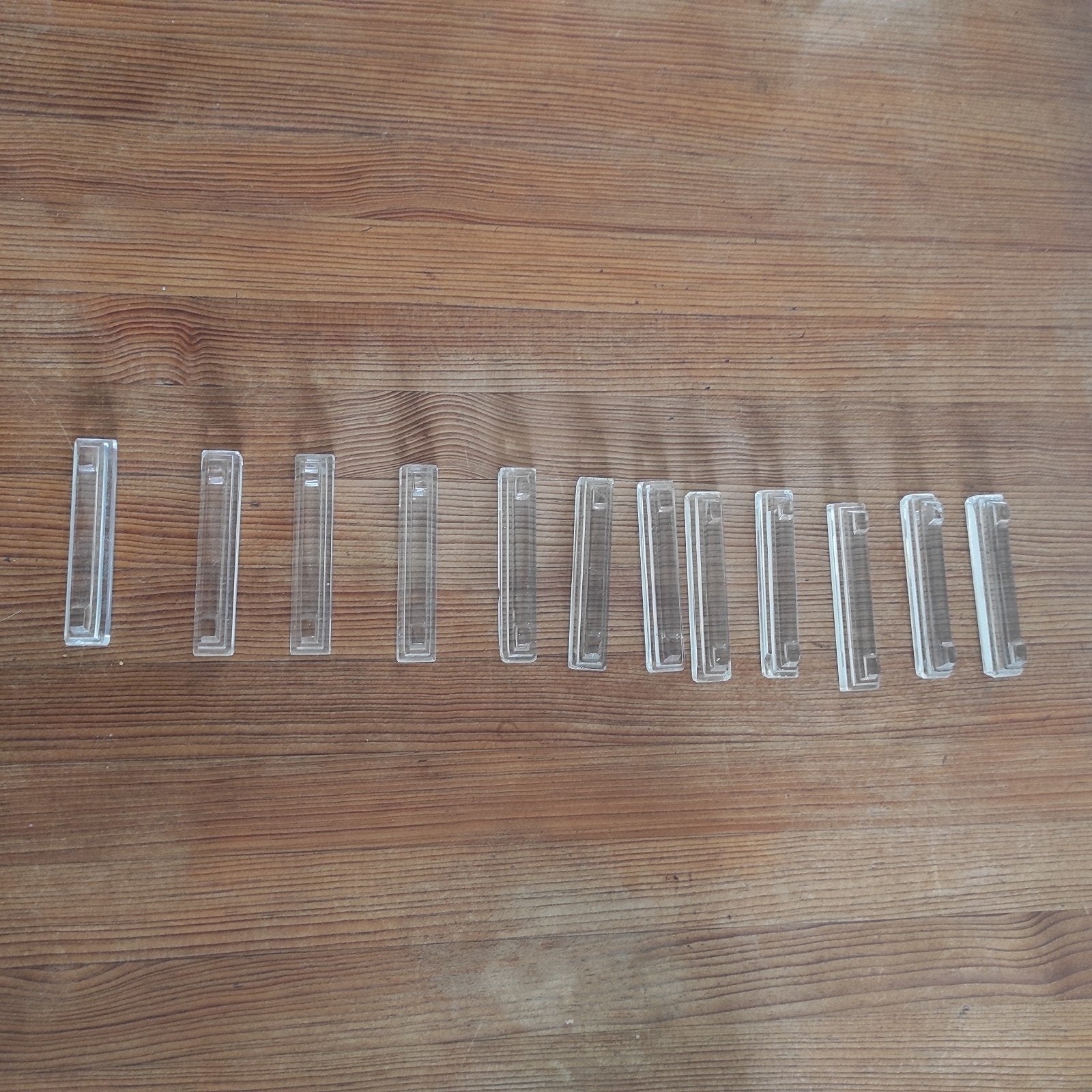 12 Antieke Kristallen Bestekleggers, Antiek en Kunst, Ophalen of Verzenden