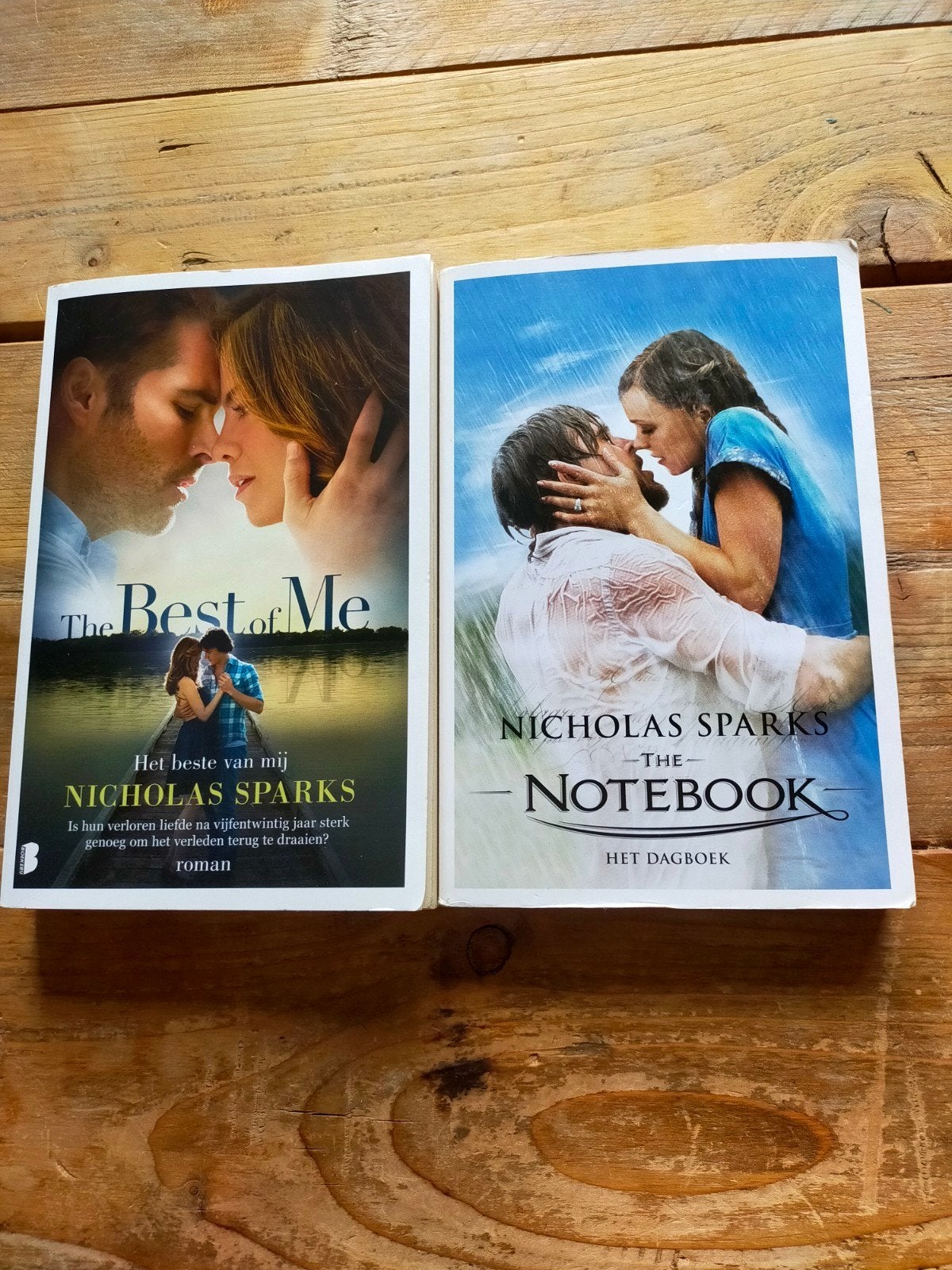 Twee boeken van Nicholas Sparks, Boeken, Ophalen of Verzenden, Gelezen