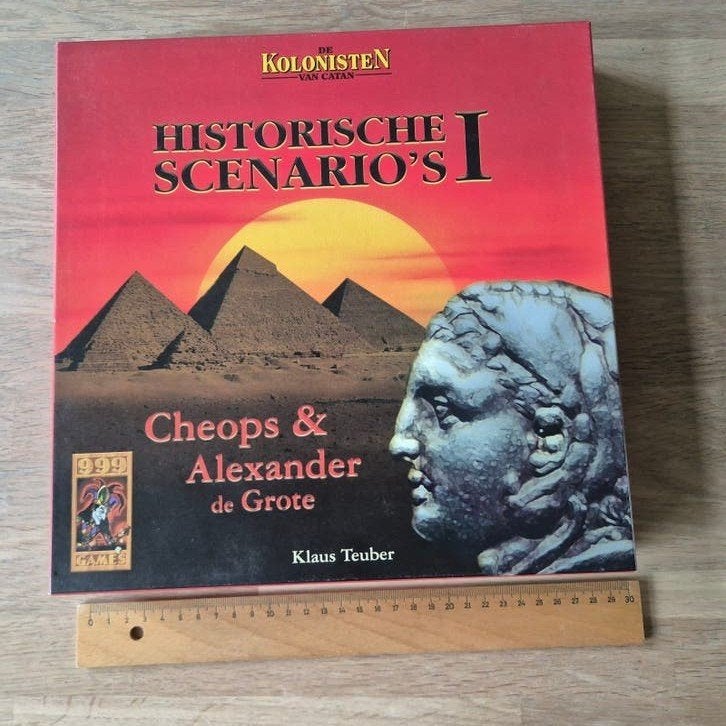 Kolonisten van Catan: Cheops & Alexander de Grote, Drie of vier spelers, Ophalen of Verzenden, Gebruikt, Kosmos