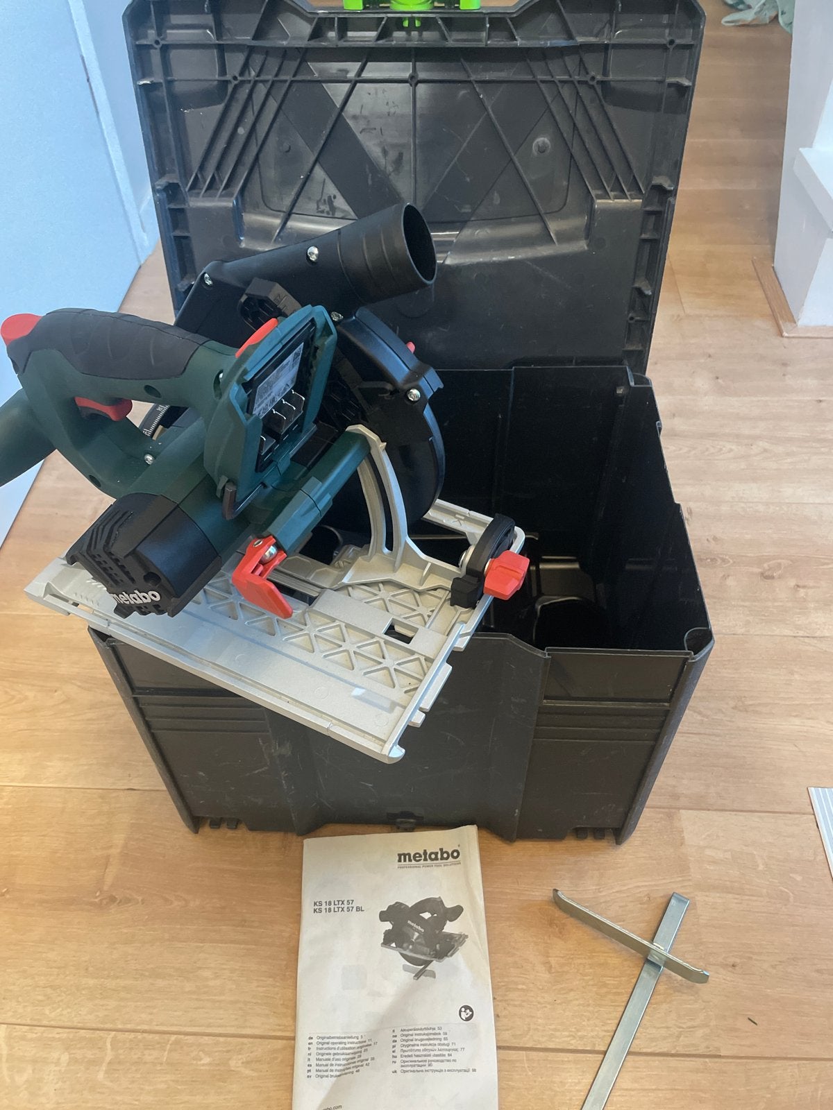 Metabo KS 18 LTX 57 Accu Cirkelzaag - Zo goed als nieuw