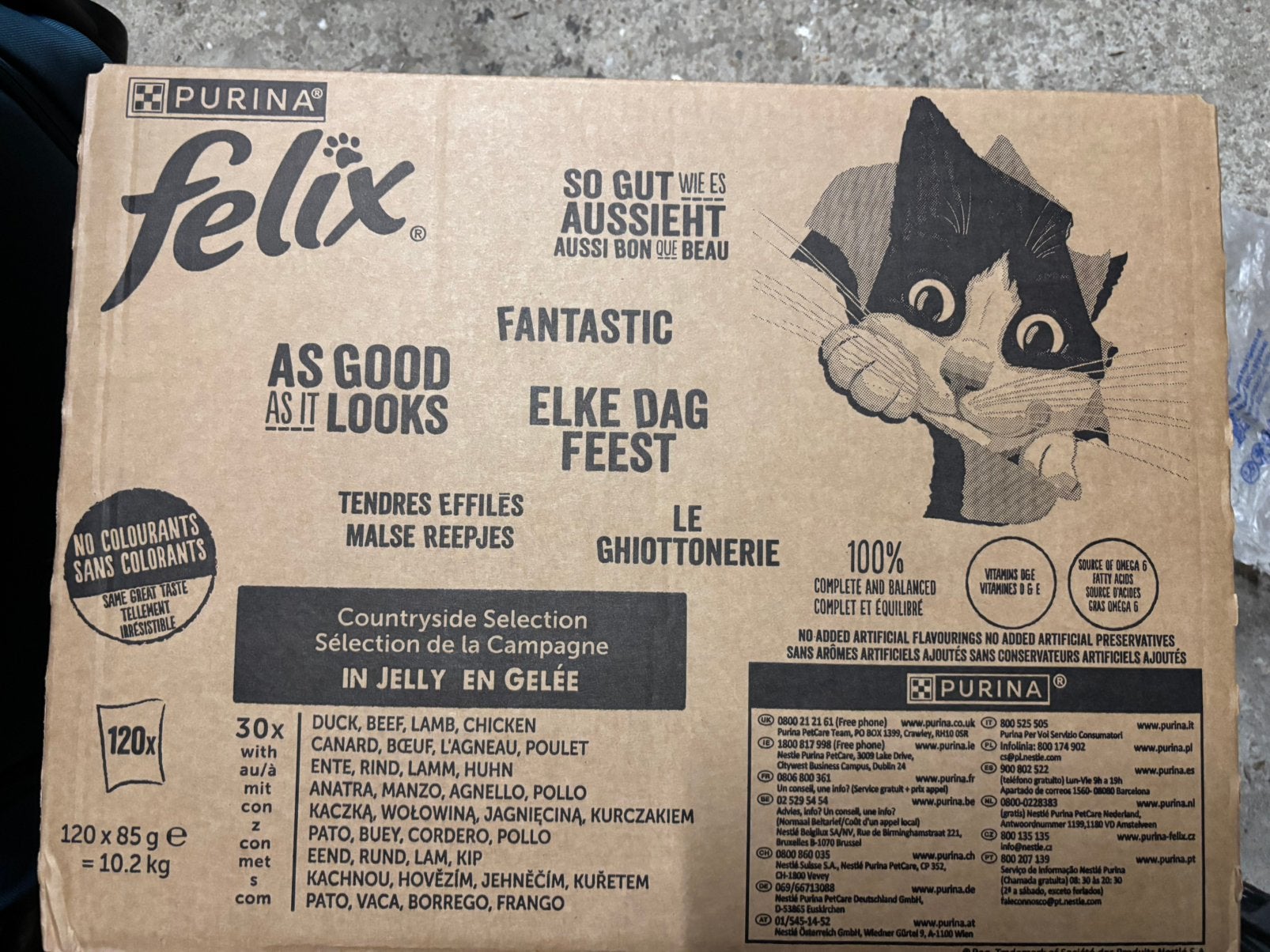 Felix natvoer voor de kat, Dieren en Toebehoren, Ophalen, Kat