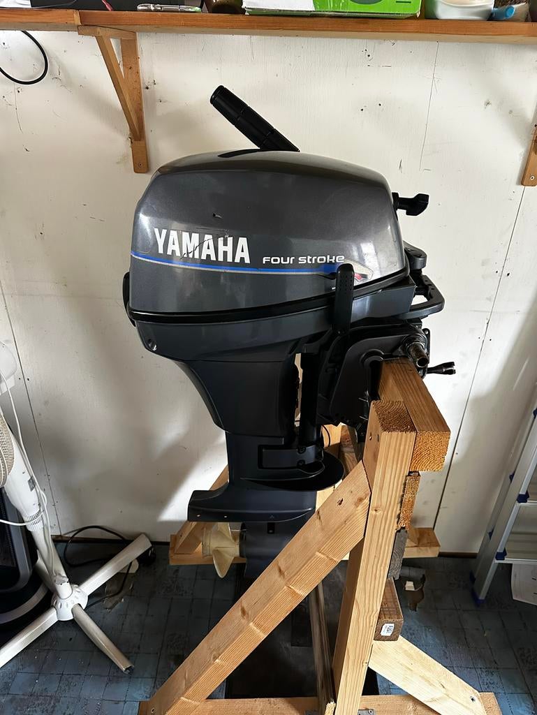 Yamaha 6 pk viertakt buitenboordmotor met tank, Ophalen, Gebruikt, 5 tot 10 pk, Viertaktmotor