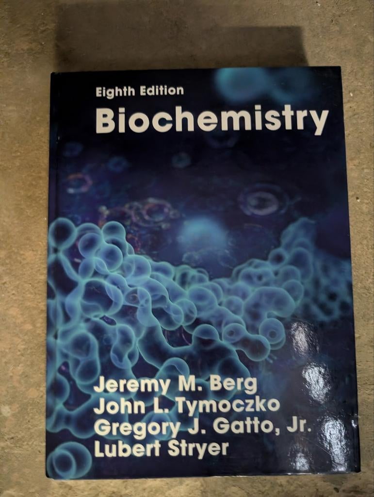 Biochemistry 8th Edition - Jeremy M. Berg, Boeken, Ophalen of Verzenden, Beta, Zo goed als nieuw, HBO