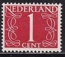 509 - Nederland nvph 460 postfris , Cijfer type Van Krimpen, Postzegels en Munten, Postzegels | Nederland, Verzenden, Na 1940