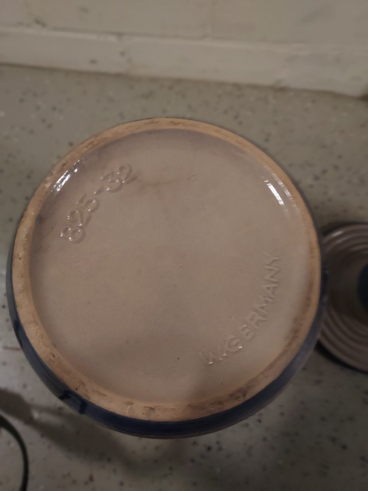 Vintage W-Germany Keulse Pot met Deksel - Groot, Antiek en Kunst, Ophalen of Verzenden