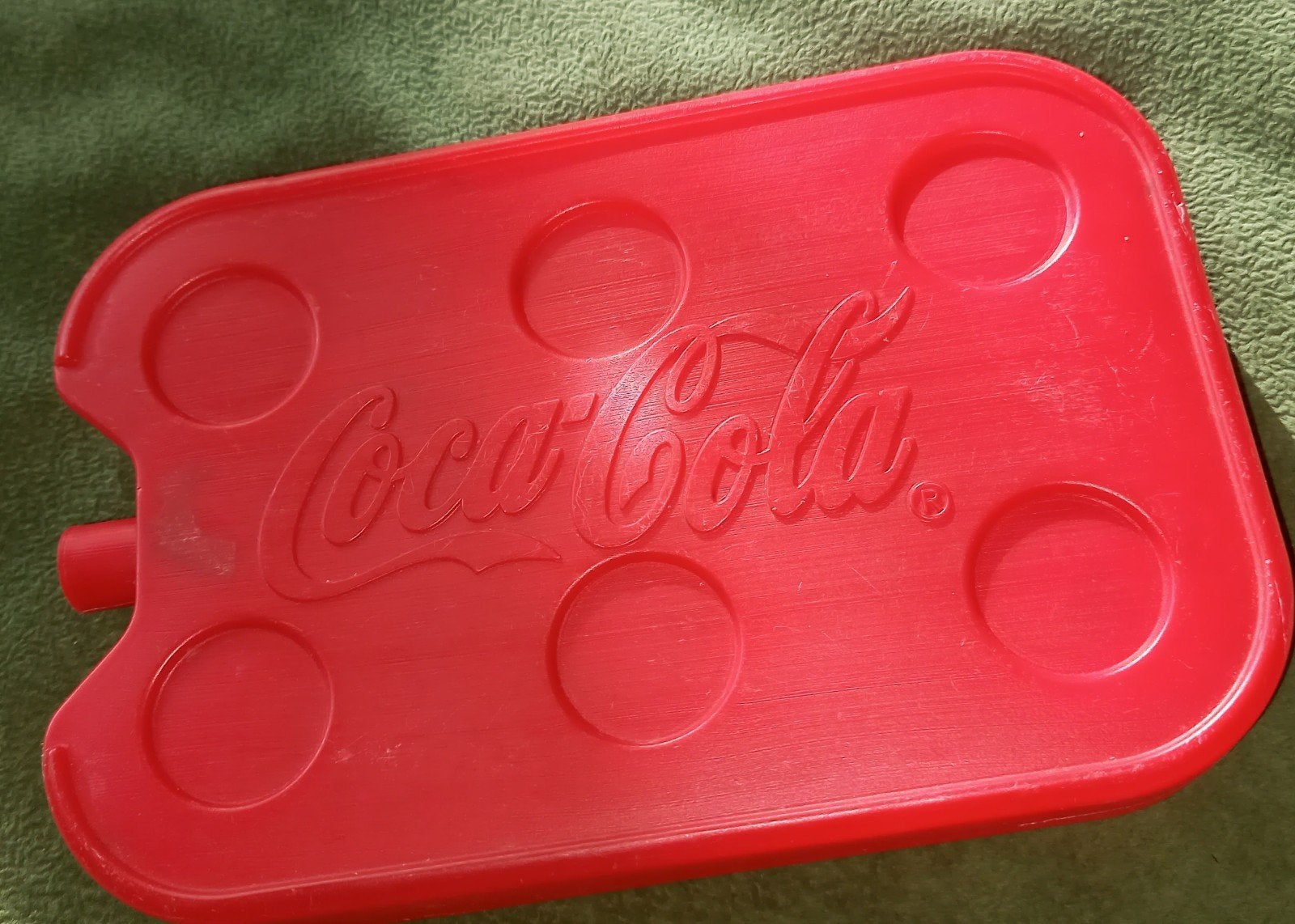 Vintage Coca-Cola Koelblok - Rood IJsblok voor Koelbox, Ophalen of Verzenden, Gebruikt, Overige typen