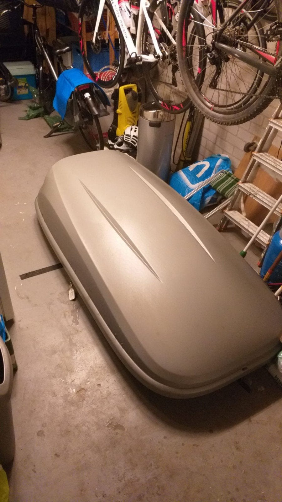 Dakkoffer Topbox 580 - Ruim en in goede staat €150,-, Ophalen, Gebruikt