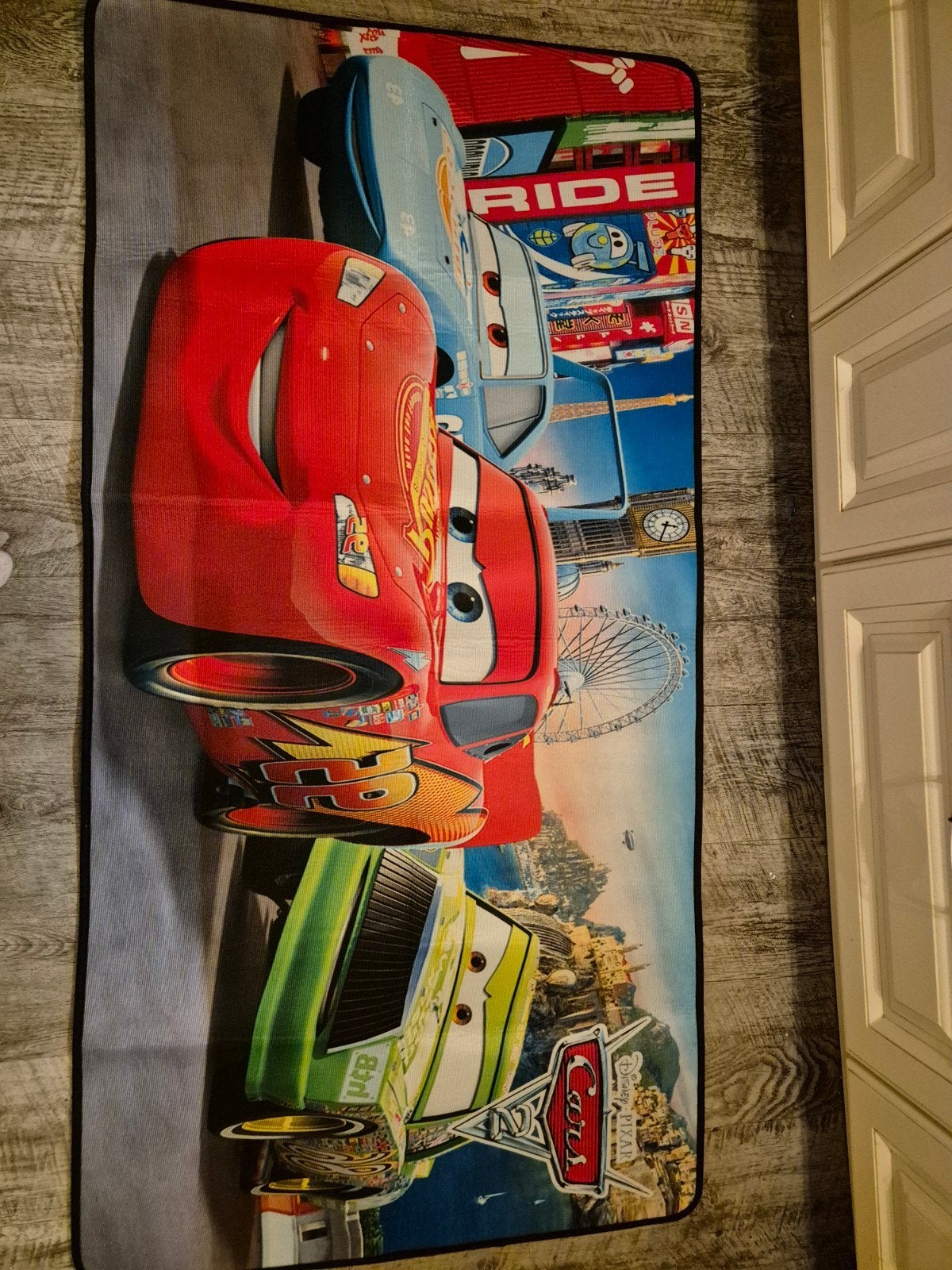 Cars vloerkleed, Kinderen en Baby's, Ophalen of Verzenden, Nieuw