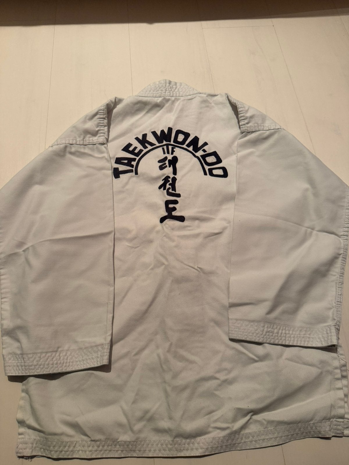 Taekwondo /judo set pak, Ophalen of Verzenden, Gebruikt, Taekwondo