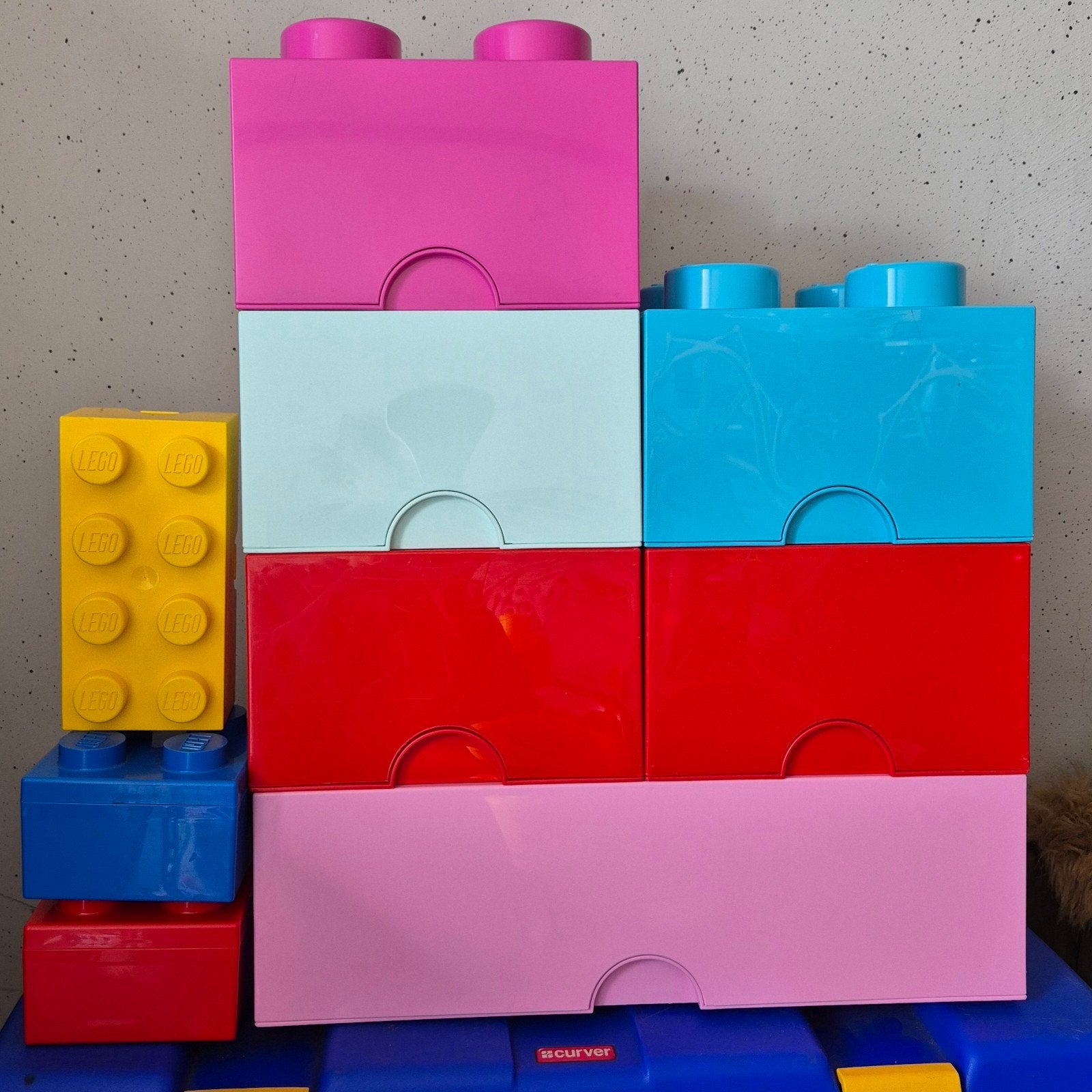 Lego opbergbakken, Kinderen en Baby's, Speelgoed | Duplo en Lego, Ophalen, Lego