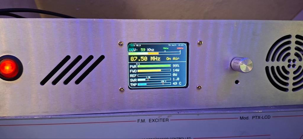 RDVV stuurzender in 19" kast, Telecommunicatie, Zenders en Ontvangers, Ophalen of Verzenden