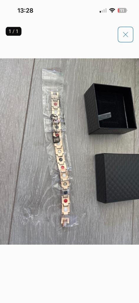 Magneetarmband, Ophalen of Verzenden, Nieuw, Staal, Overige merken