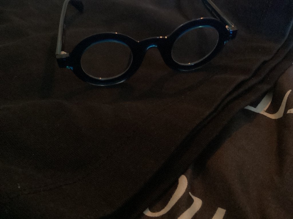 Theo eyewear, Blauw, Zo goed als nieuw, Bril, Ophalen