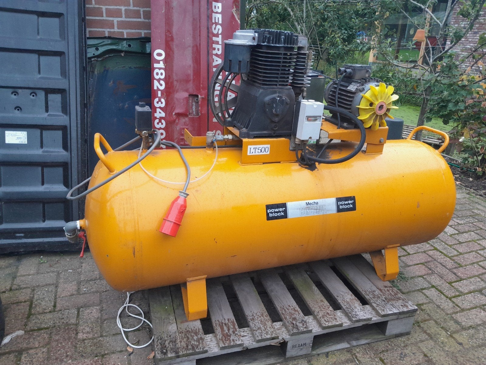 compressor 500 liter, Doe-het-zelf en Verbouw, Ophalen, Gebruikt