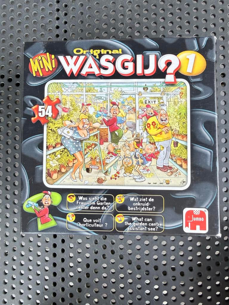 Leuke Wasgij puzzels klein 54 stukjes, Ophalen of Verzenden, Minder dan 500 stukjes, Gebruikt, Legpuzzel