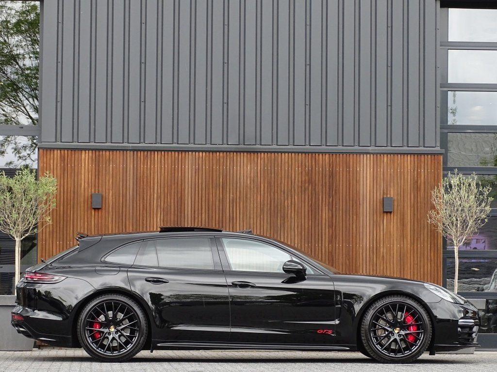 Porsche Panamera 4.0 GTS V8 460PK Sport Design / Bose / 360, Automaat, Zwart, Leder, Bedrijf