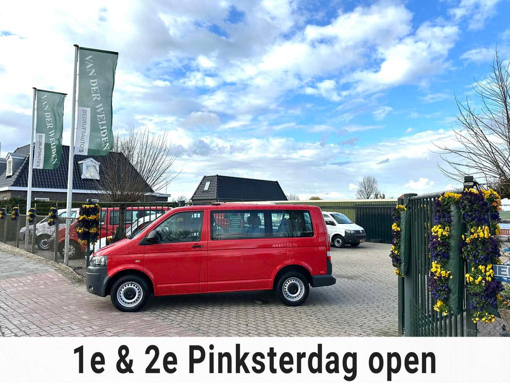 Volkswagen Transporter Kombi 2.0 TDI 9 PERSOONS AUTOMAAT Air, Auto's, Euro 5, Stof, Gebruikt, 241 €/maand