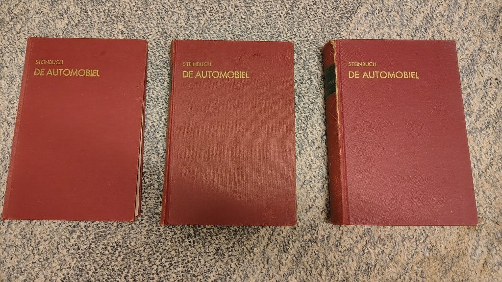 De Automobiel , Steinbuch, 3 delen, Gelezen, Algemeen, Ophalen of Verzenden, Steinbuch