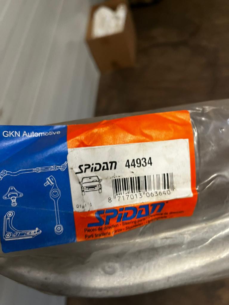 Suspension arm spidan, Ophalen, Nieuw