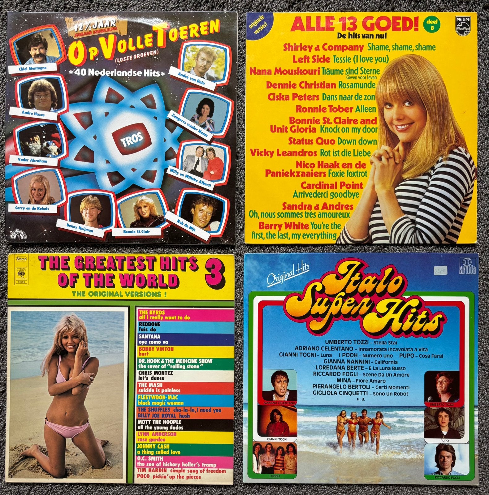 Piraat Vinyl Lp’s - Italo, Op volle toeren - Nederlandstalig, Cd's en Dvd's, LP, Gatefold hoes, Ophalen of Verzenden, Zo goed als nieuw