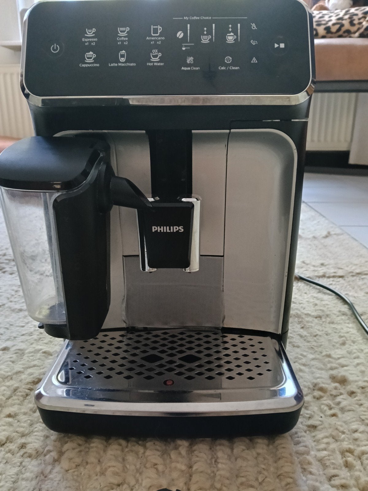 Philips Espresso Machine Serie 3200 - 1 jaar gebruikt, Ophalen, Gebruikt, Espresso apparaat, Koffiebonen