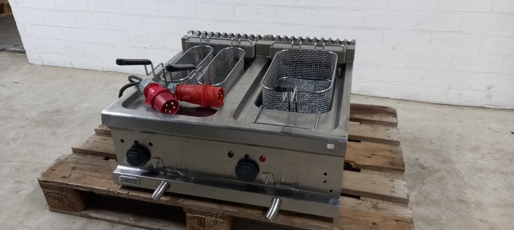 XL Friteuse 2x12L, 4 liter of meer, Ophalen, Refurbished, Duo-friteuse