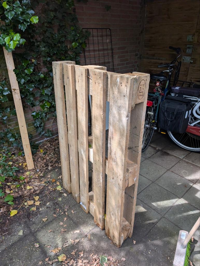 Pallet, gratis op te halen, Ophalen of Verzenden, Minder dan 180 cm, Palen