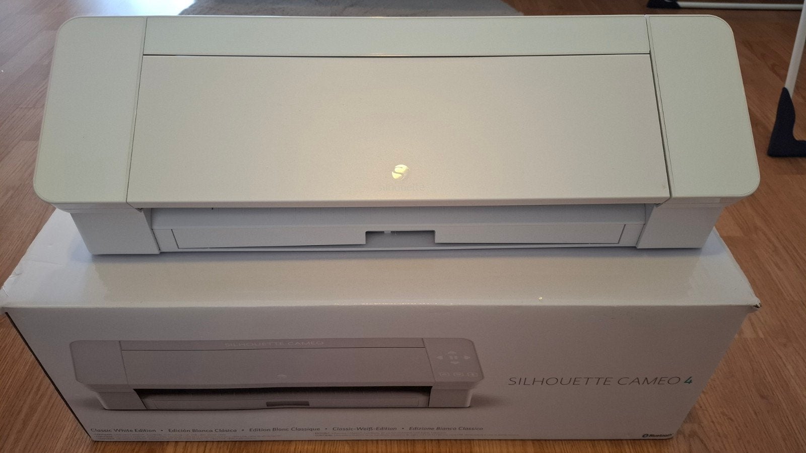 Silhouette Cameo 4 Wit, Silhouette, Printer, Ophalen of Verzenden, Zo goed als nieuw