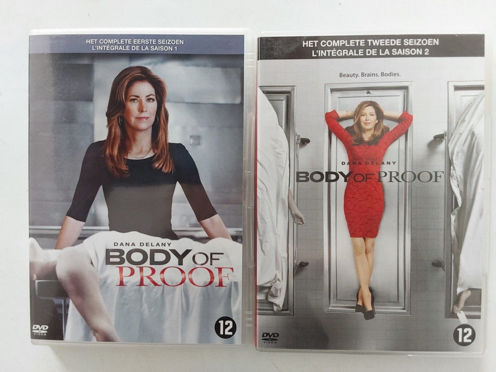 Dana Delany Body of Proof seizoen 1 + 2, Cd's en Dvd's, Engels, Nederlands, Ophalen of Verzenden, Zo goed als nieuw