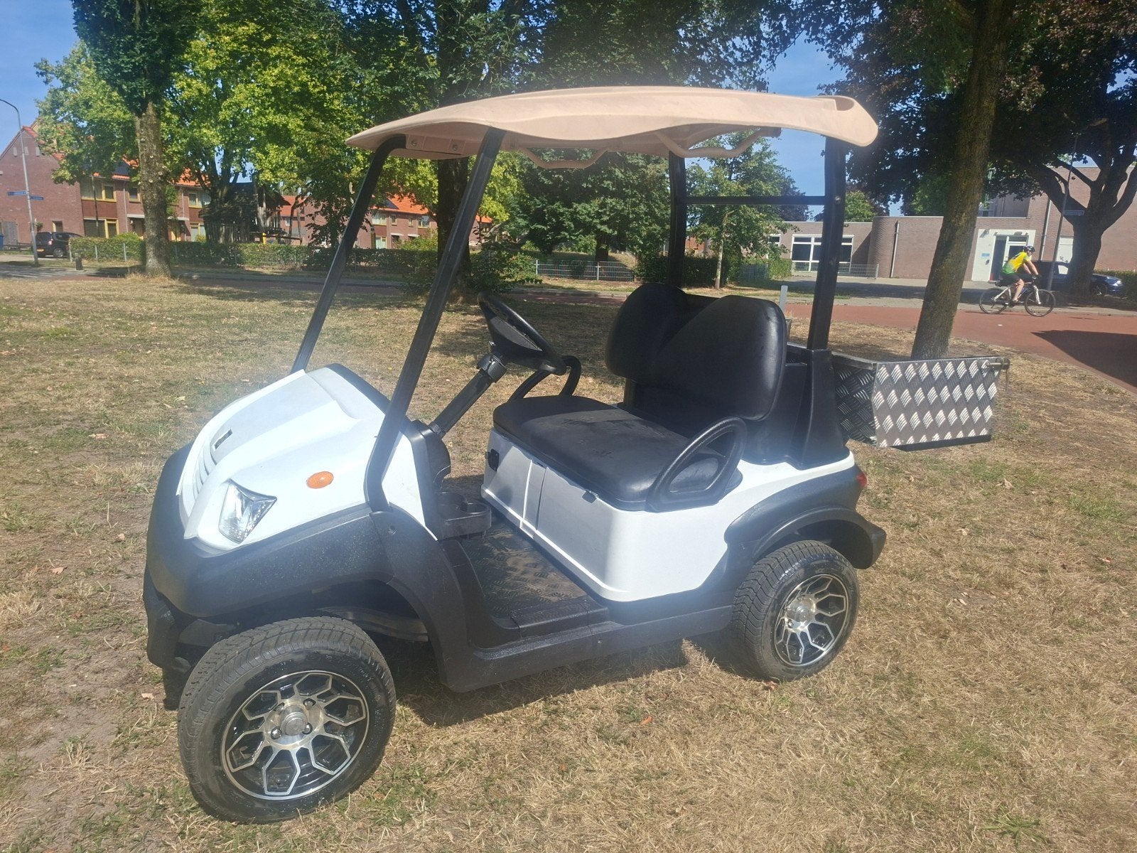 bensel golfkar met lithium, Ophalen of Verzenden, Gebruikt, Golfkar, Overige merken