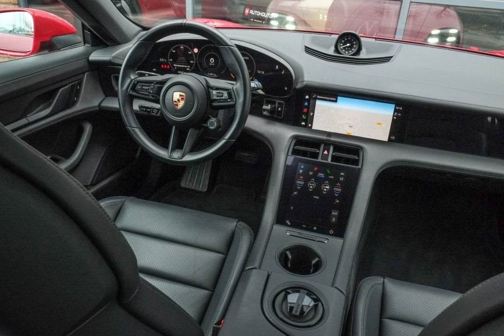 Porsche Taycan Sport Turismo SOH 96%, 89 kWh Panoramadak, Sp, Auto's, 0 cilinders, Gebruikt, Zwart, 93 kWh